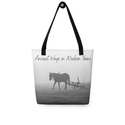 Ancient Ways in Modern Times (Tote Bag) - Off Grid Outfitters