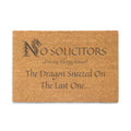 NO SOLICITORS (Door Mat) - Off Grid Outfitters