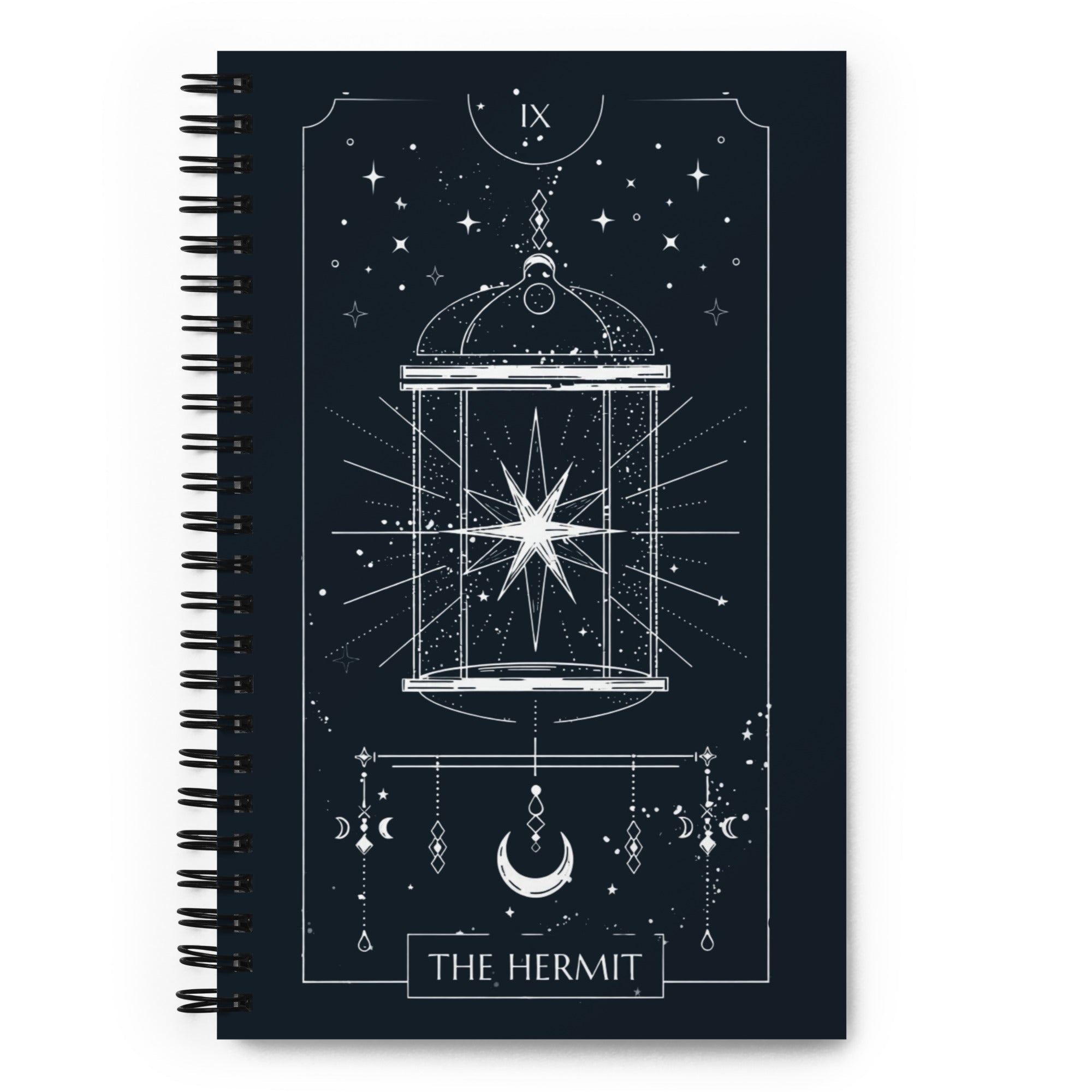 The Hermit - Tarot Card (Spiral Notebook) - Off Grid Outfitters